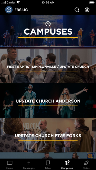 FBSimpsonville Upstate Church Screenshot