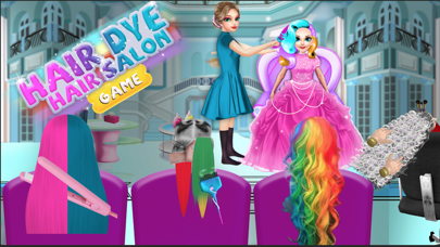 Hair Dye:Hair Makeover Game Screenshot