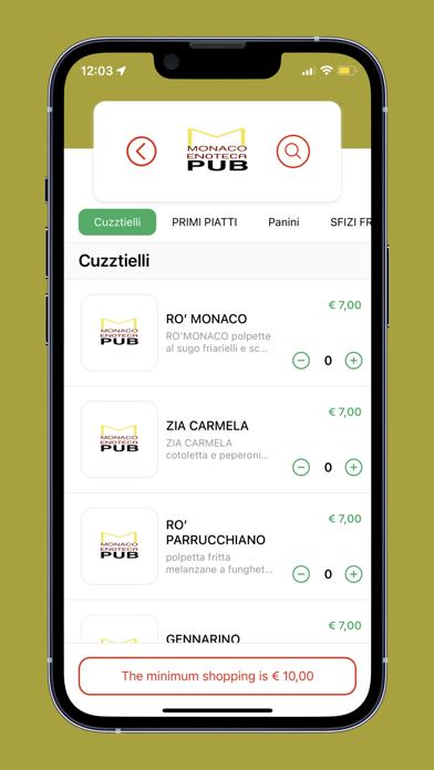 Monaco Enoteca Pub Screenshot