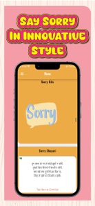 Sorry Forgive Card Status Gifs screenshot #7 for iPhone