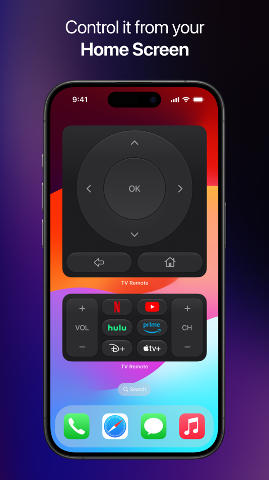#2. Smart TV Remote Control by TVR (iOS) By: iDec Apps S.L.