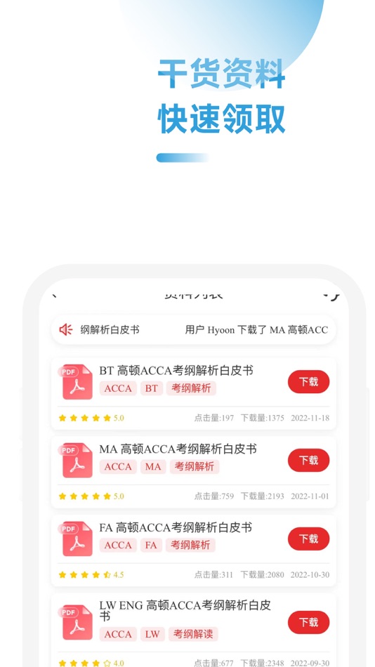 #3. ACCA随考知识点 (iOS) Podle: 上海达哈那网络科技有限公司