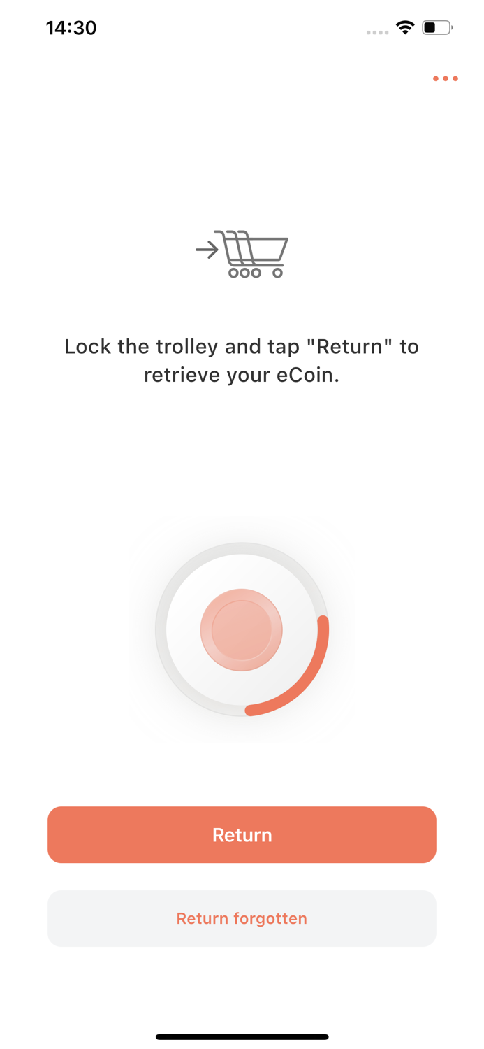 eCoin trolley token