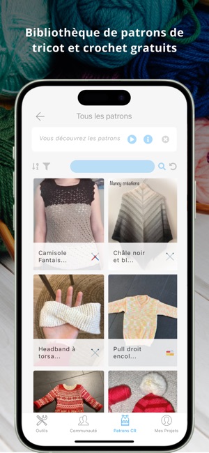 Easy Knitty Compte Rang Tricot dans l'App Store