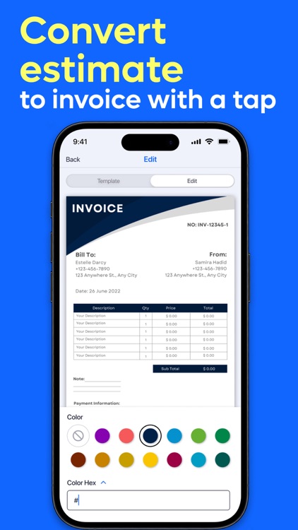 Invoice Maker, Estimate screenshot-3
