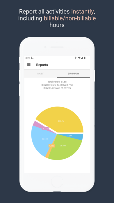 Timesheet Express Time Tracker Screenshot