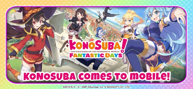 KonoSuba: Fantastic Days iOS and Android Showcase Looks at the Game