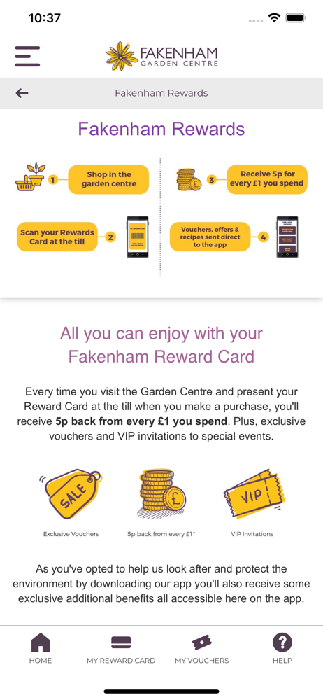 Fakenham Reward Card screenshot 3