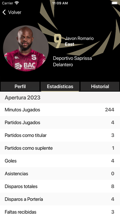 Liga Promerica Screenshot