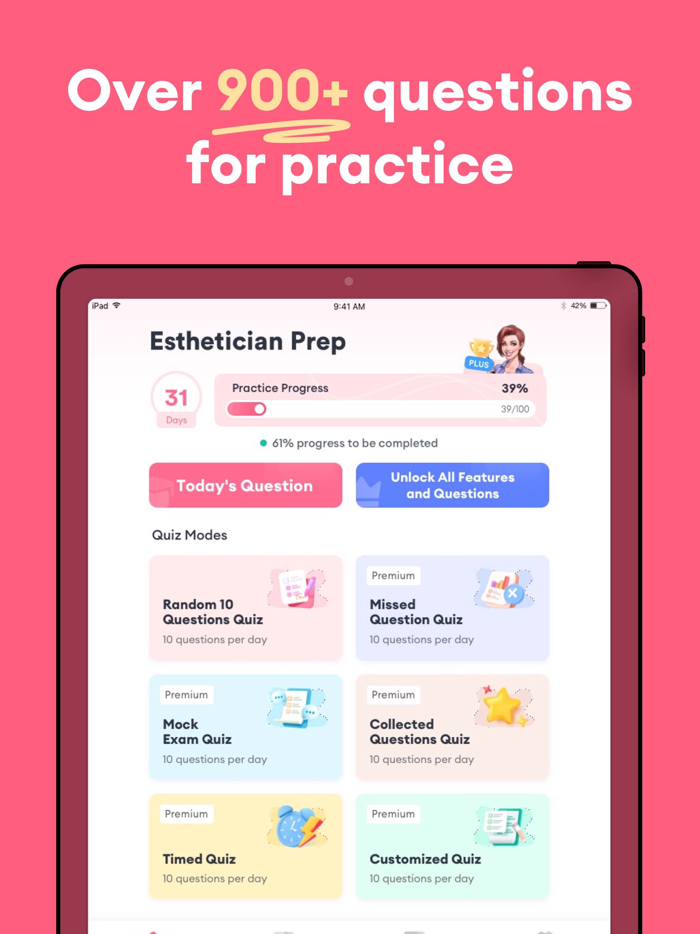 Esthetician Exam Prep Practice