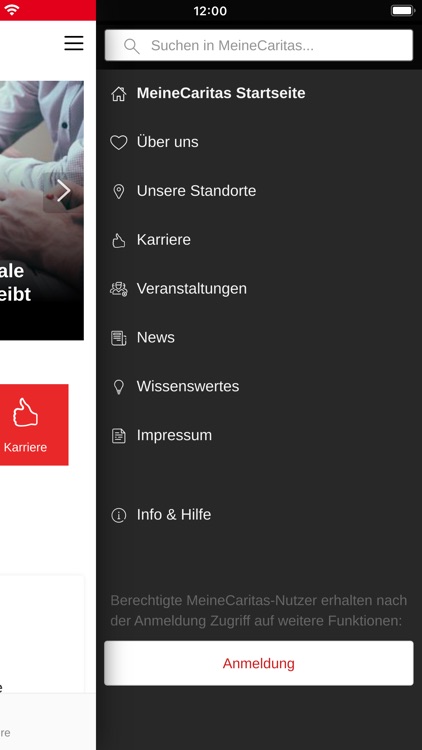 MeineCaritas verbindet