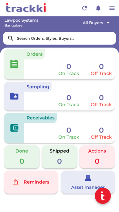 Trackki - Smart Merchant App Screenshot