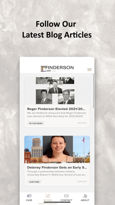 Finderson Law, LLC Screenshot