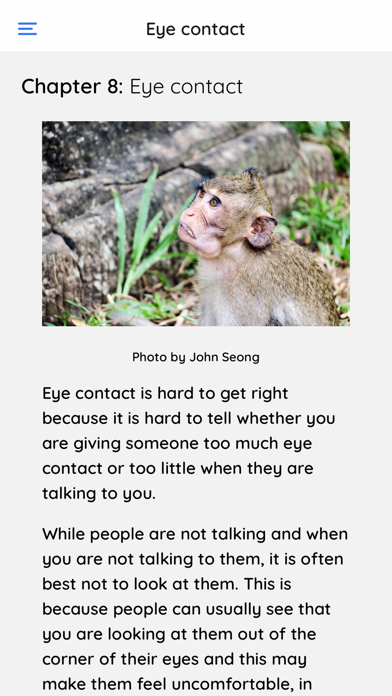 Aspie Guide: Therapy Chatbot Screenshot