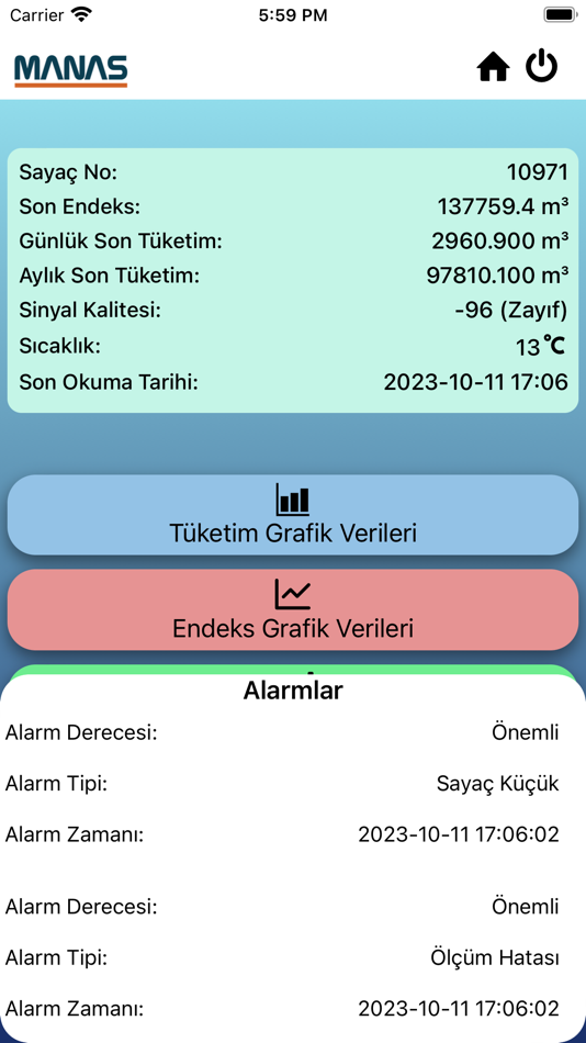 #4. Manas Sayaç Yönetimi (iOS) 由: Manas Enerji