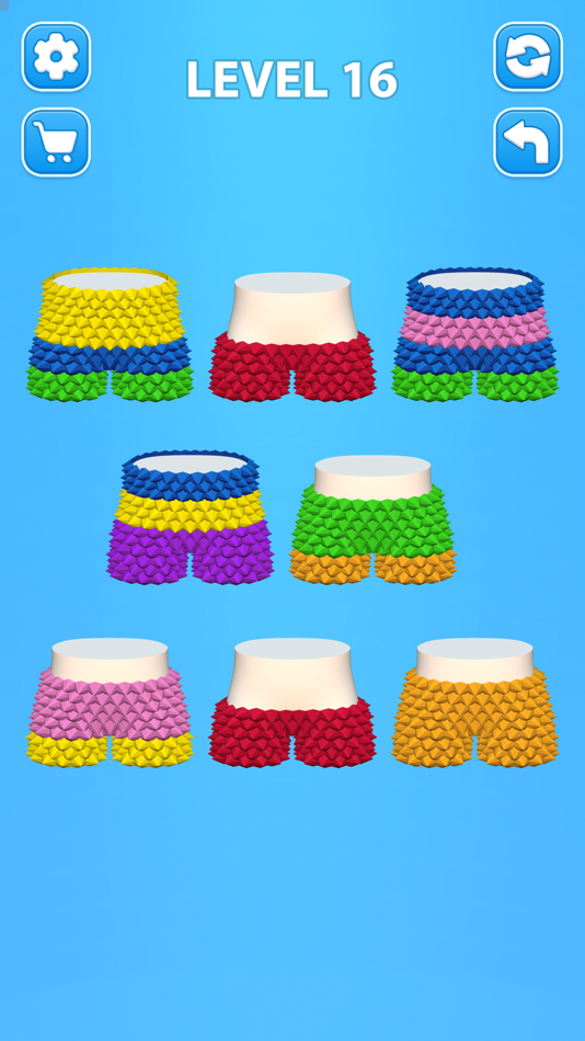 #3. Cozy Knitting: Color Sort Game (iOS) 来自: Freeplay LLC