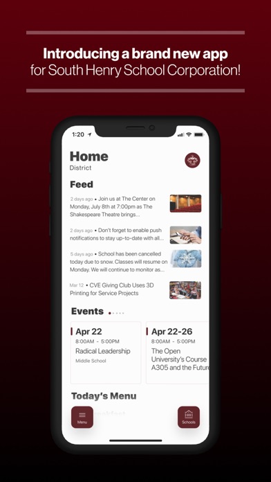 South Henry School Corporation Screenshot