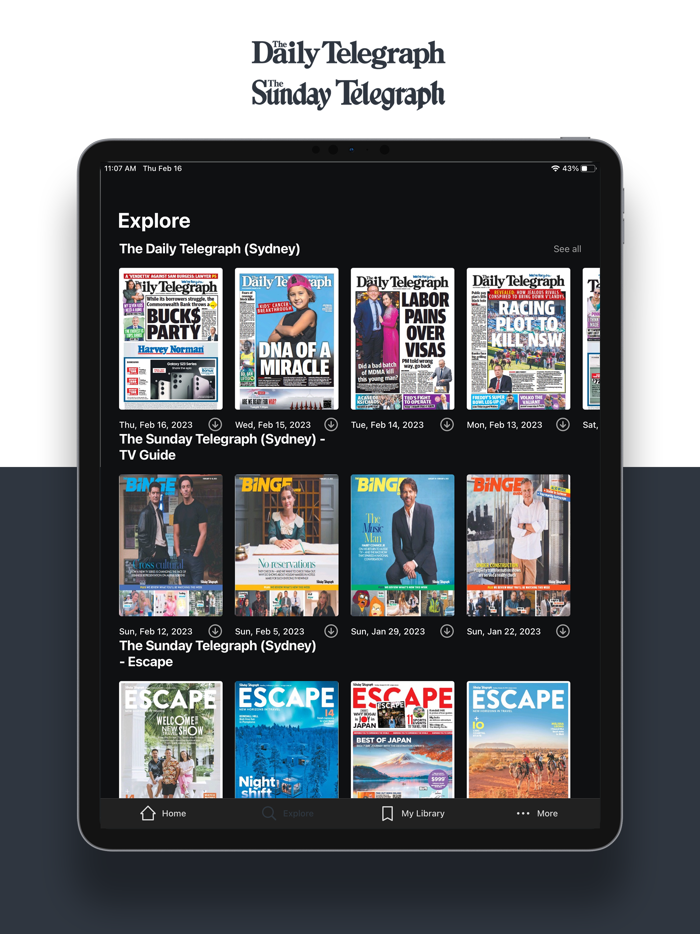 The Telegraph e-paper