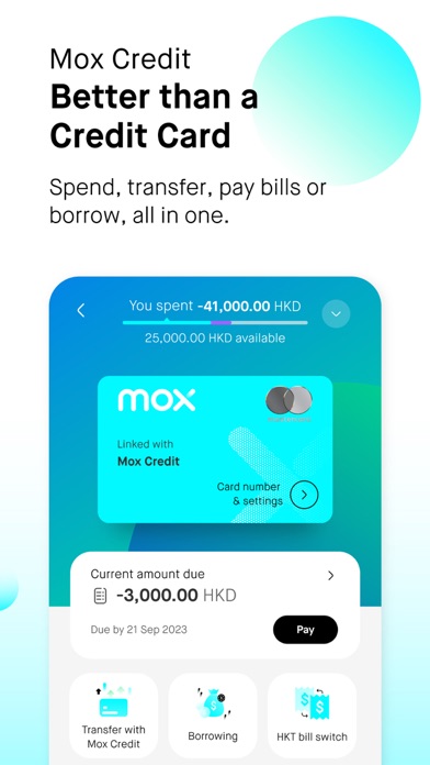 Mox Bank Screenshot