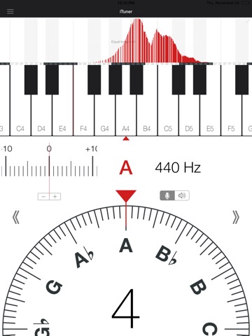 iTuner - クロマチックチューナーのおすすめ画像2