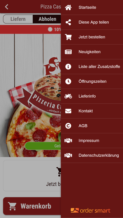 Pizzeria Casa Toscana Screenshot