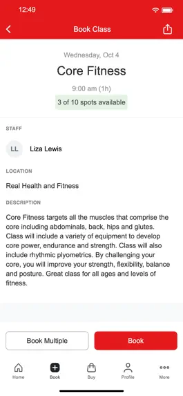 Game screenshot Real Health and Fitness hack