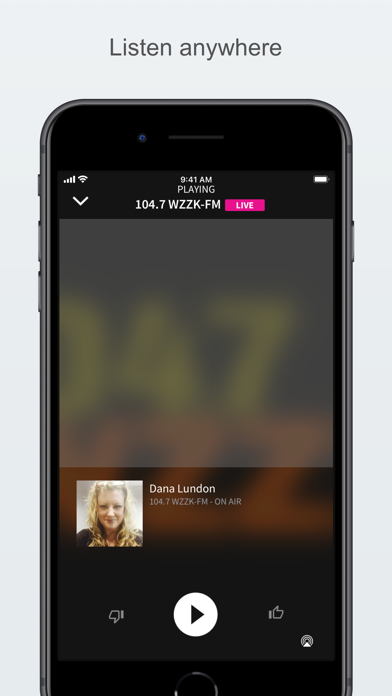 104.7 WZZK Screenshot