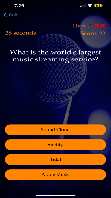 Music Quiz Trivia Screenshot
