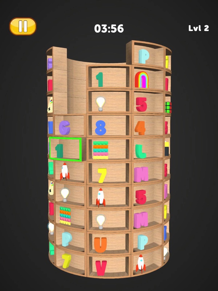 Shelves - Pair Matching Game