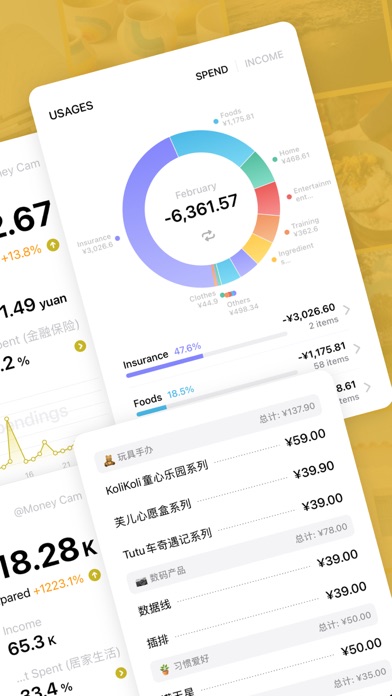 Money Cam: Expenses Tracker Screenshot