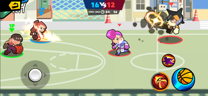 Street Basketball Fight