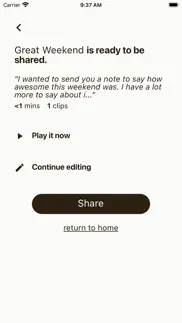 droplet: voice notes iphone screenshot 4