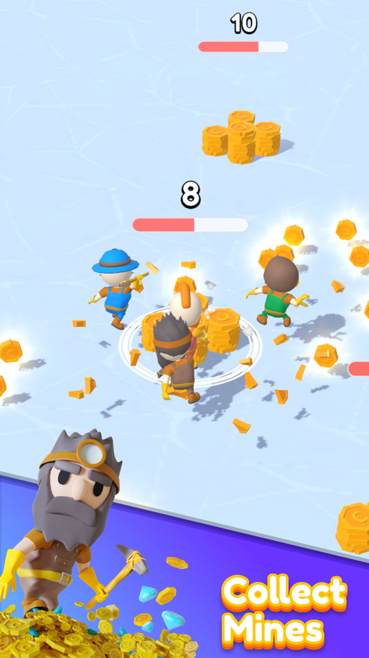 #3. Mining World Master (iOS) Podle: Ezgi Evrensel