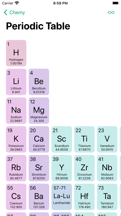 Chemy: Chemistry Companion Screenshot