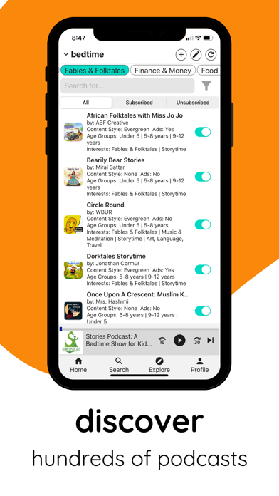 Storitopia: Podcasts For Kids Screenshot