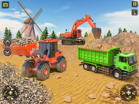 建設掘削機ゲーム3Dのおすすめ画像5