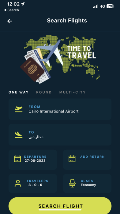 Travolic Cheap Flights Tickets Screenshot