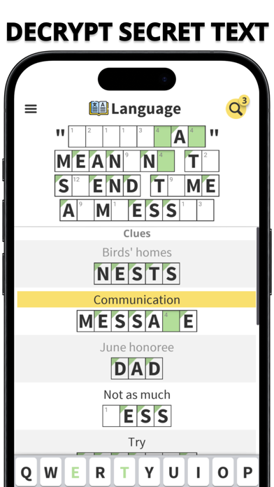 DECODiT - Decrypt Crossword Screenshot