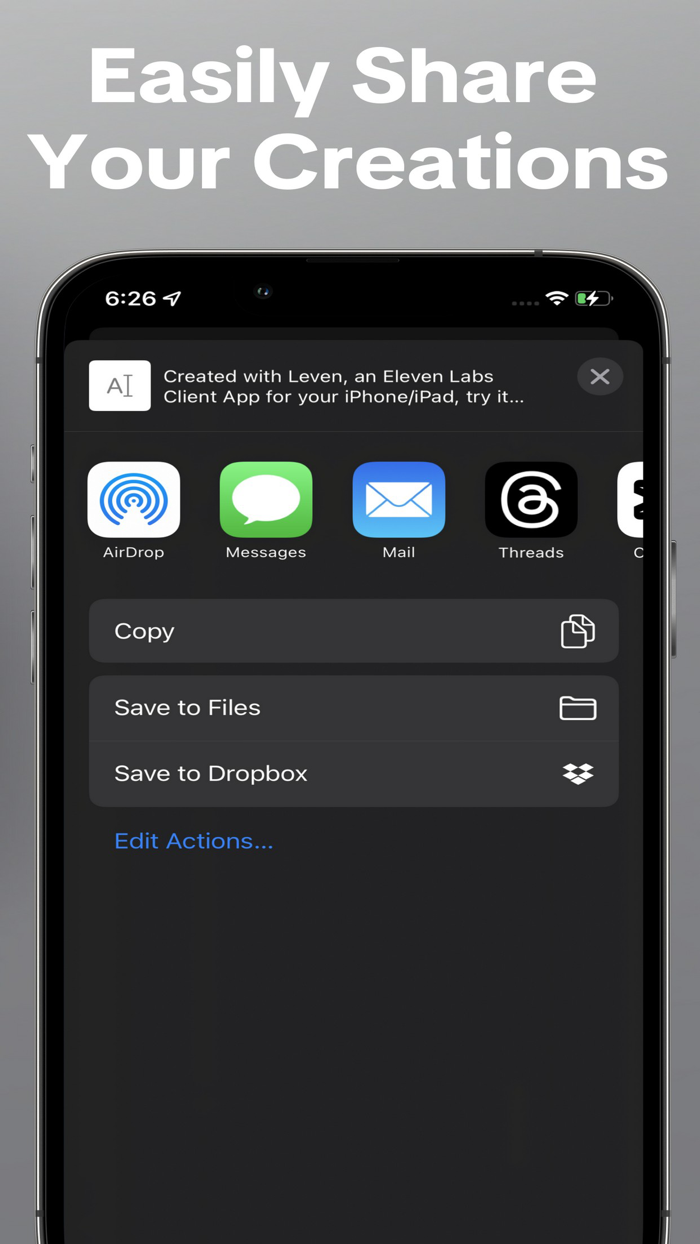 Voice Over Clone - Leven AI