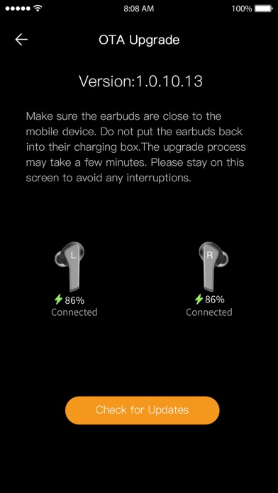 Lenovo Smart Wearable Screenshot