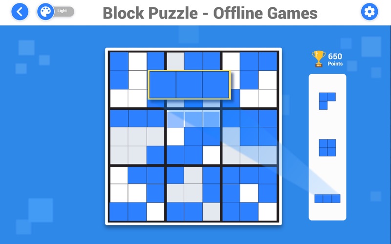 block puzzle games: brain test iphone screenshot 3