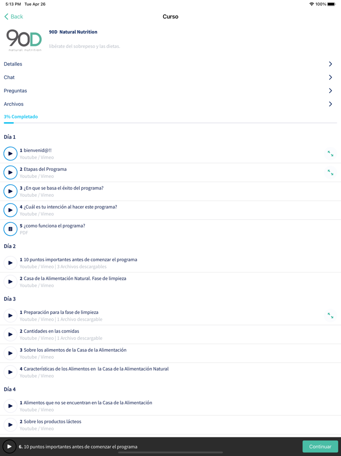 90D Libérate de las dietas