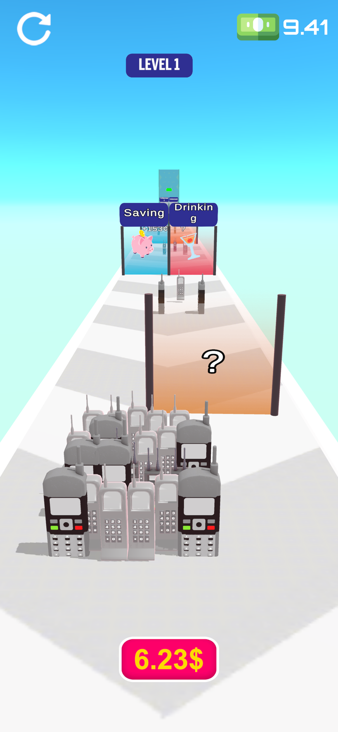 Phone Rush 3D - Coloring Merge