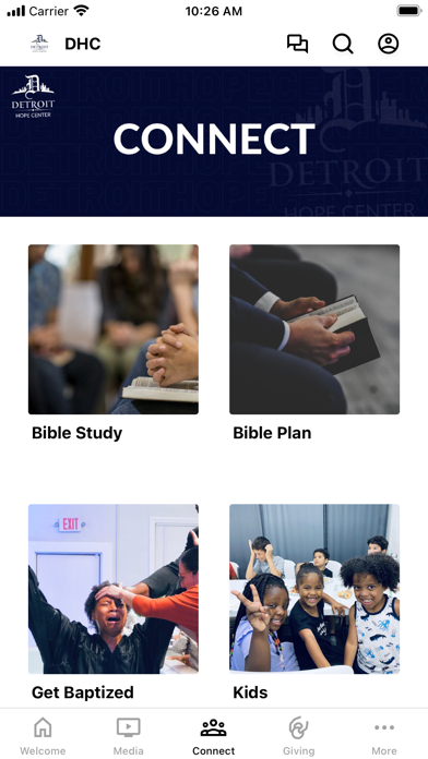 Detroit Hope Center Screenshot