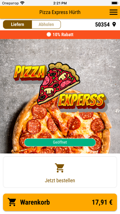 Pizza Express Hürth Screenshot