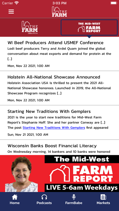 The Farm Radio Screenshot
