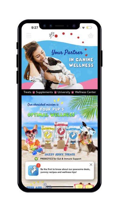 HappyTails Canine Wellness Screenshot