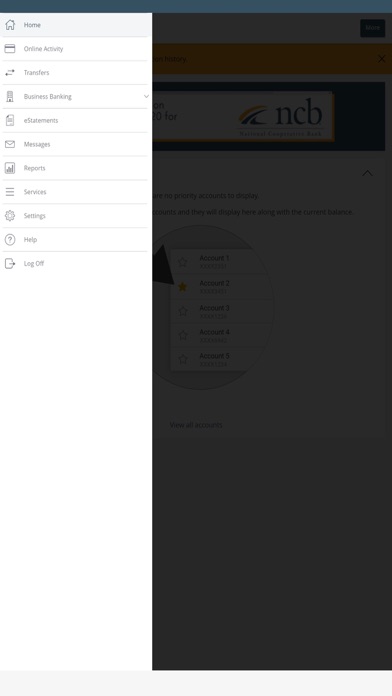 National Coop Bank Screenshot