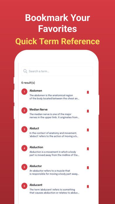 8000+ Medical Terms Dictionary Screenshot