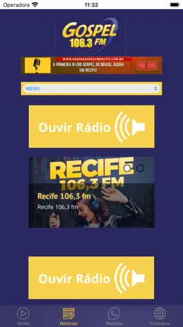 Game screenshot Rádio Gospel FM Recife apk